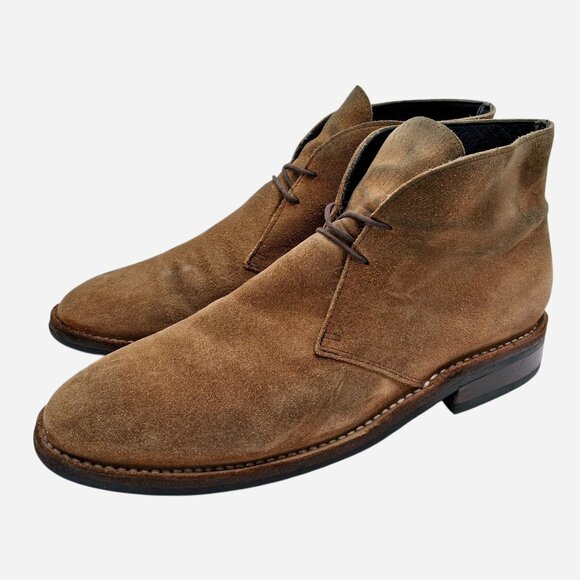 Thursday Boot Co Everyday Chukka Boots Mens Size 8.5 Brown Suede Handmade Casual - Picture 1 of 10